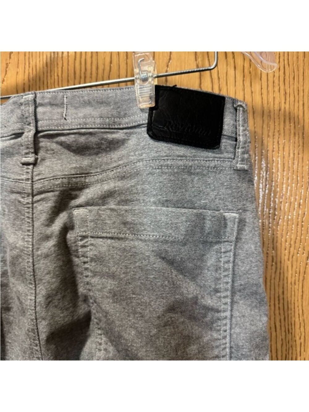 Classic Gray Sharp Style Men's Jeans 34x32 Revtown ❤️ - Picture 4 of 7